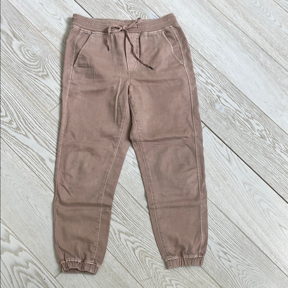 Women’s Gap size small dusty rose twill jogger. - Picture 1 of 6